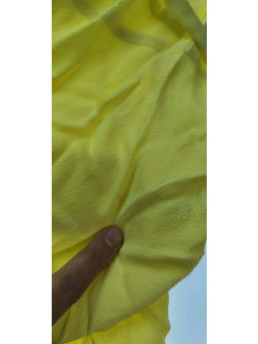 Reformation Winslow Yellow Wrap Maxi Dress Women's S V-Neck Puff Sleeve Crepe - Picture 16 of 16